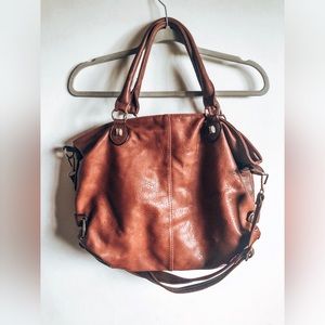 Vegan 🌿 Distressed Leather Purse